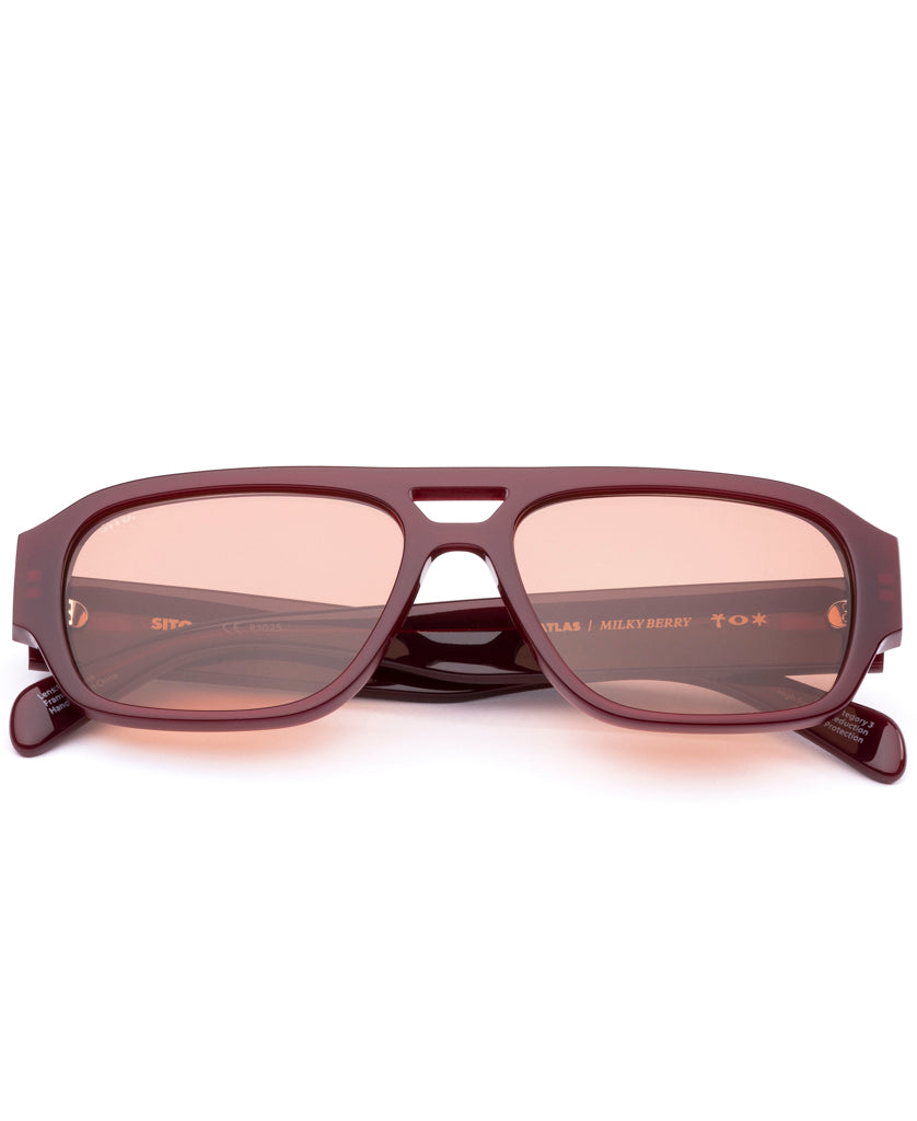 Sito Atlas | Milky Berry / Candy - Sunglasses