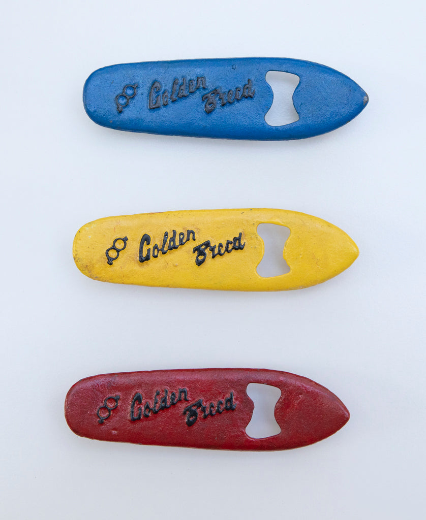 Oshi GB Skateboard Bottle Opener | Yellow - Bottle Openers