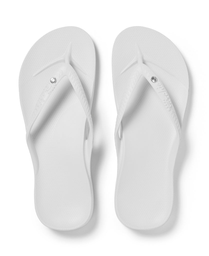 Archies Archie Thong | Crystal White - Sandals