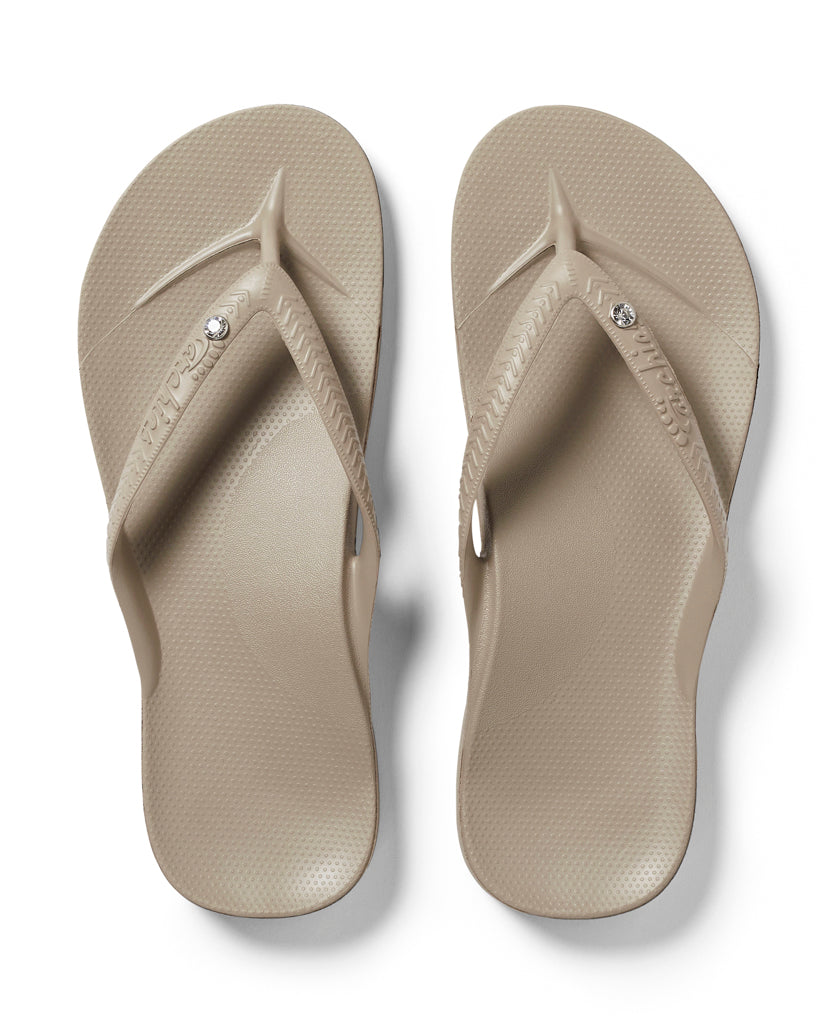 Archies Archie Thong | Crystal Taupe - Sandals