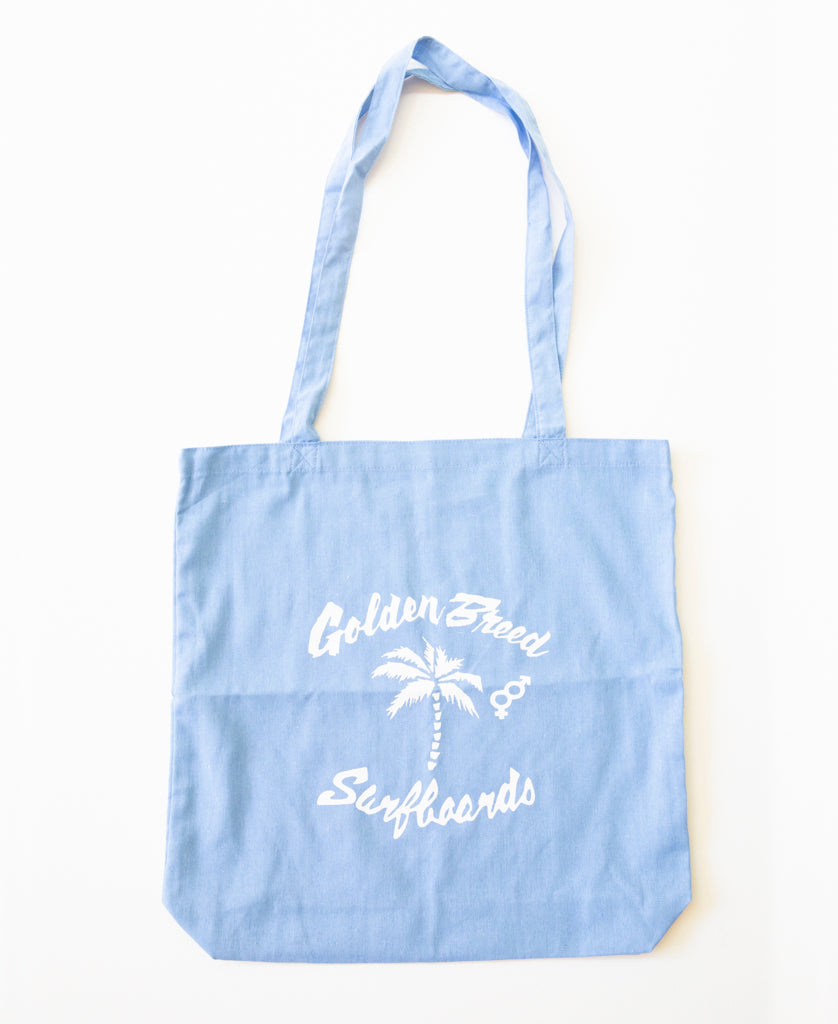 Bardot Logo Tote Bag | Azure Blue