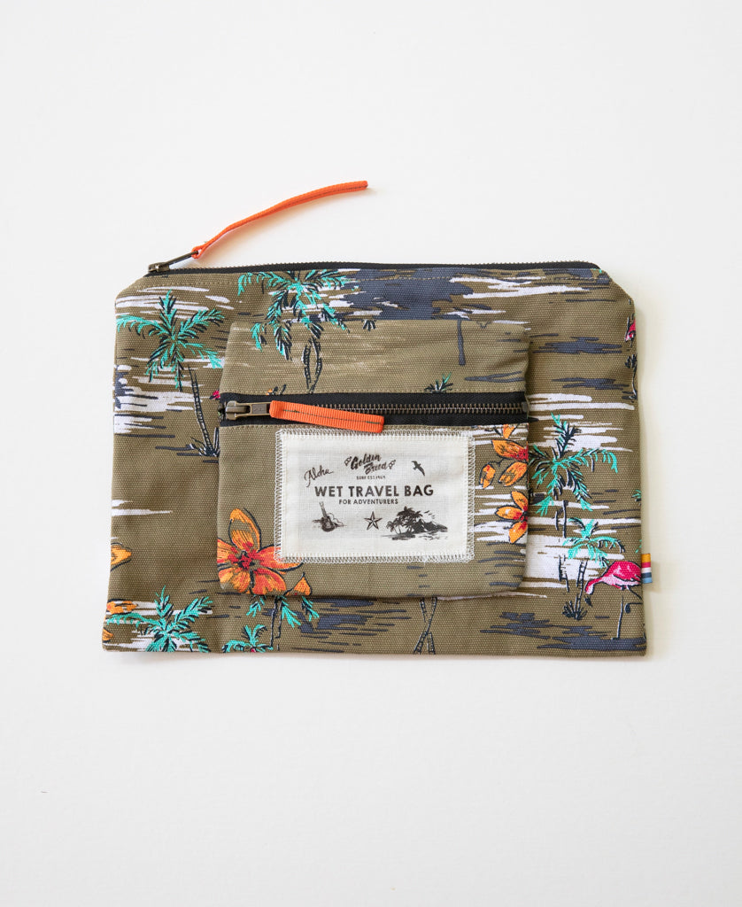 Golden Breed Marco Wet Travel Bag | Taupe - Beach Bags