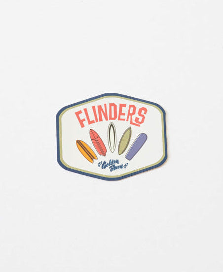 Golden Breed Flinders Smurf Sticker | Cream - Decorative Stickers