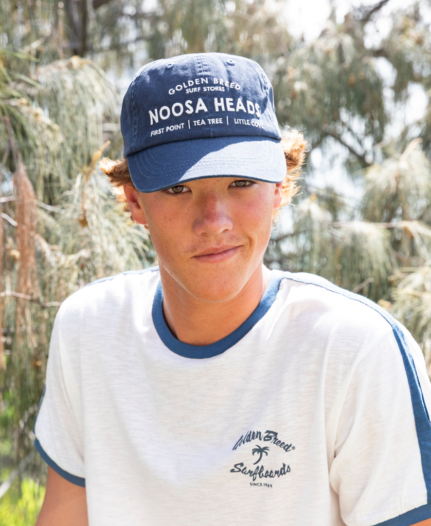 Golden Breed Noosa Waikiki Cap | Navy - Baseball Caps