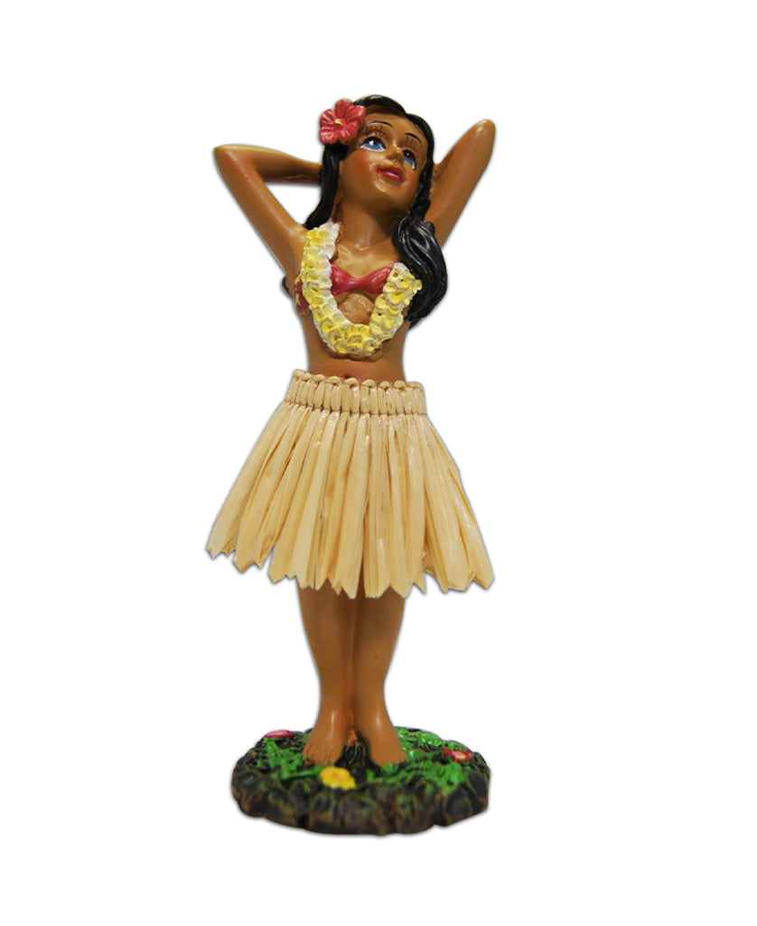 Mini Hula Posing | Natural Skirt-Golden Breed