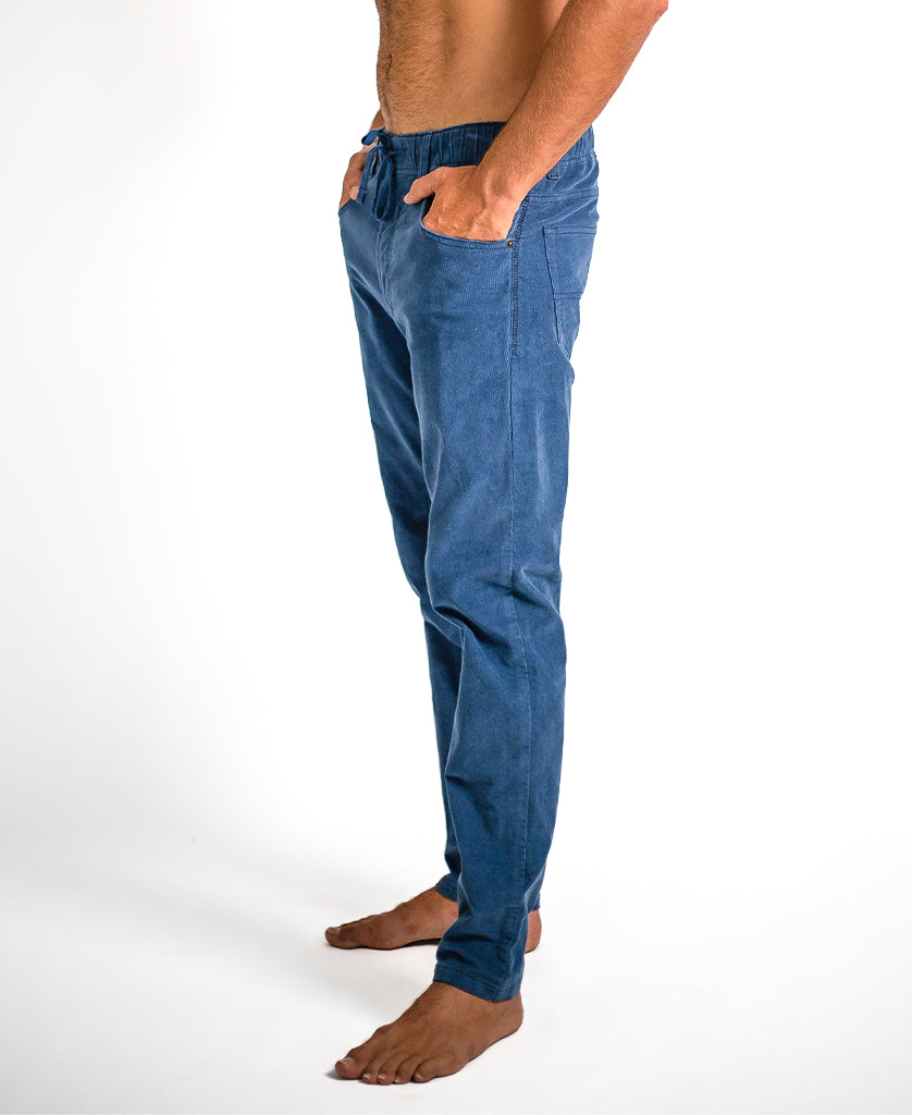 Catch Stretch Cord Pant | Denim - Golden Breed