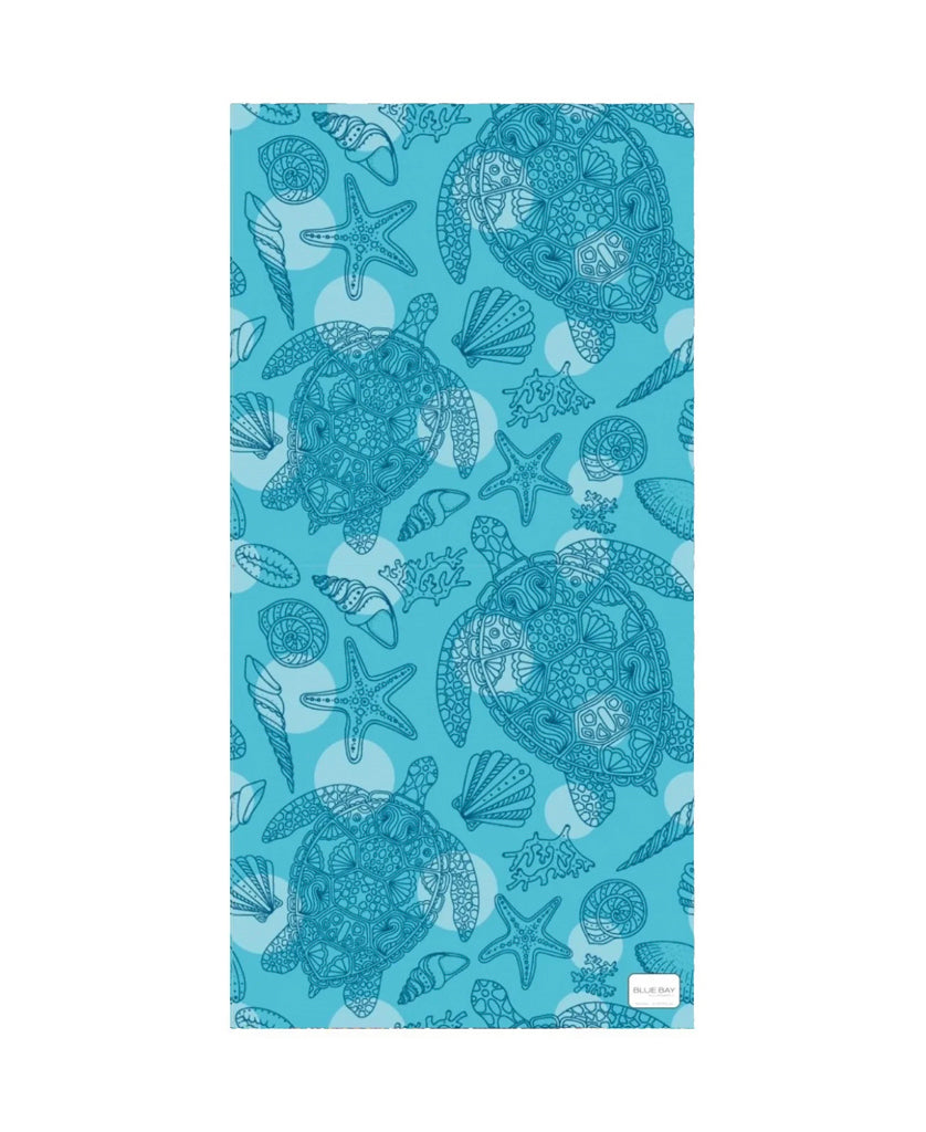 Blue Bay Bluebay Sand-Free Towel | Turtle - Beach Towels
