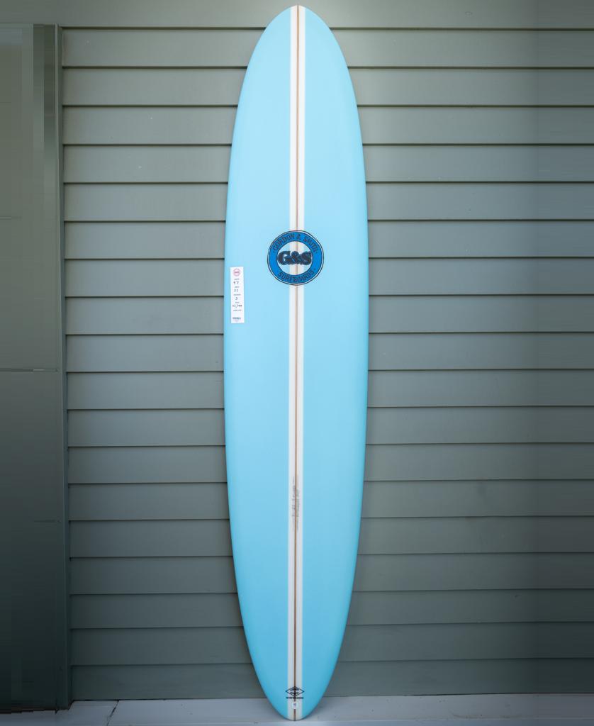 G&S 9'1 Hotdogger Matte Finish | Blue