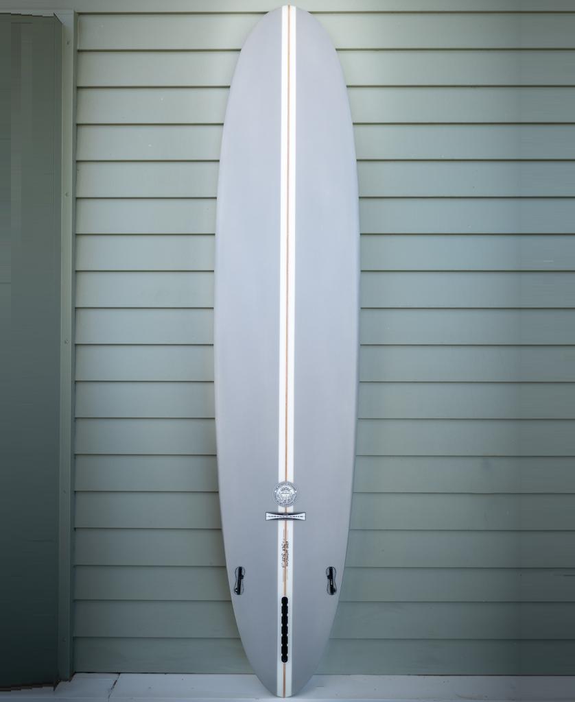 G&S 9'1 Hotdogger Matte Finish | Grey-Golden Breed