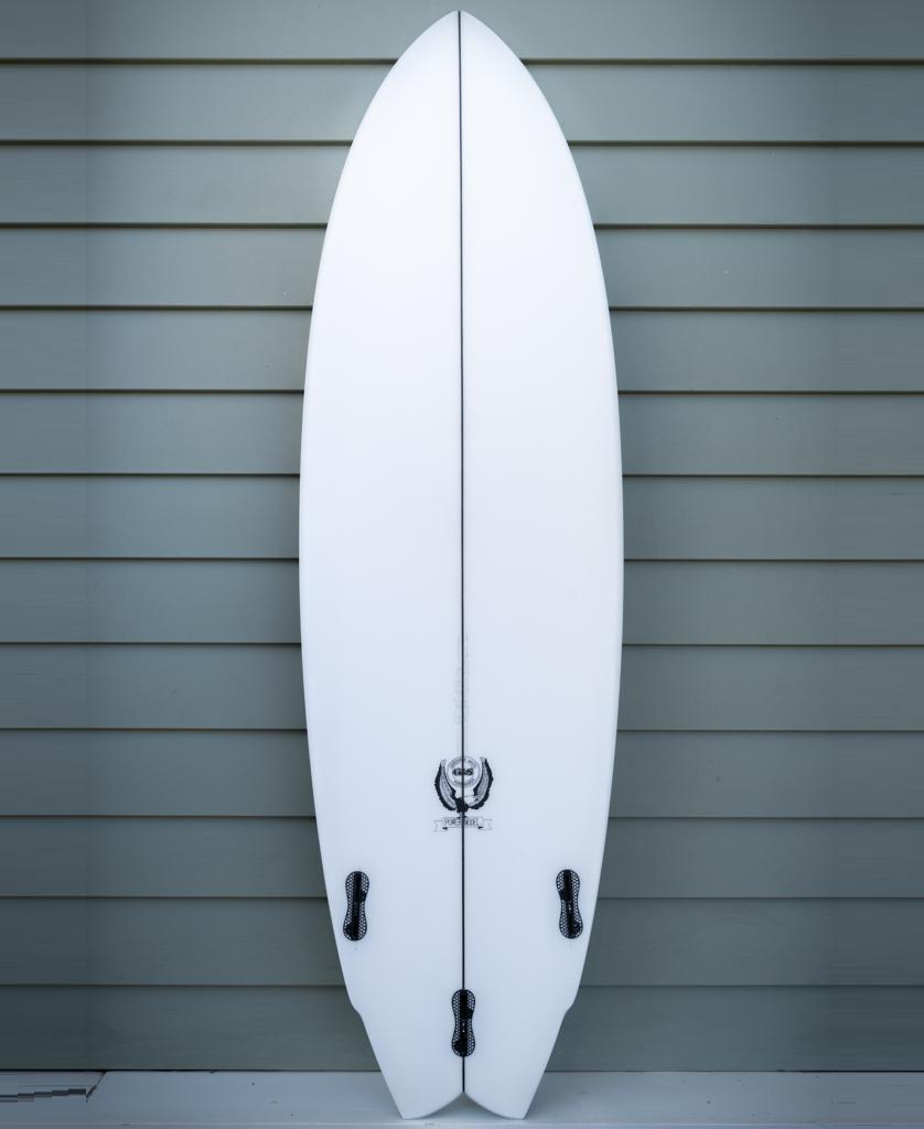 G&S 6'4 Power Twin Matte Finish | White