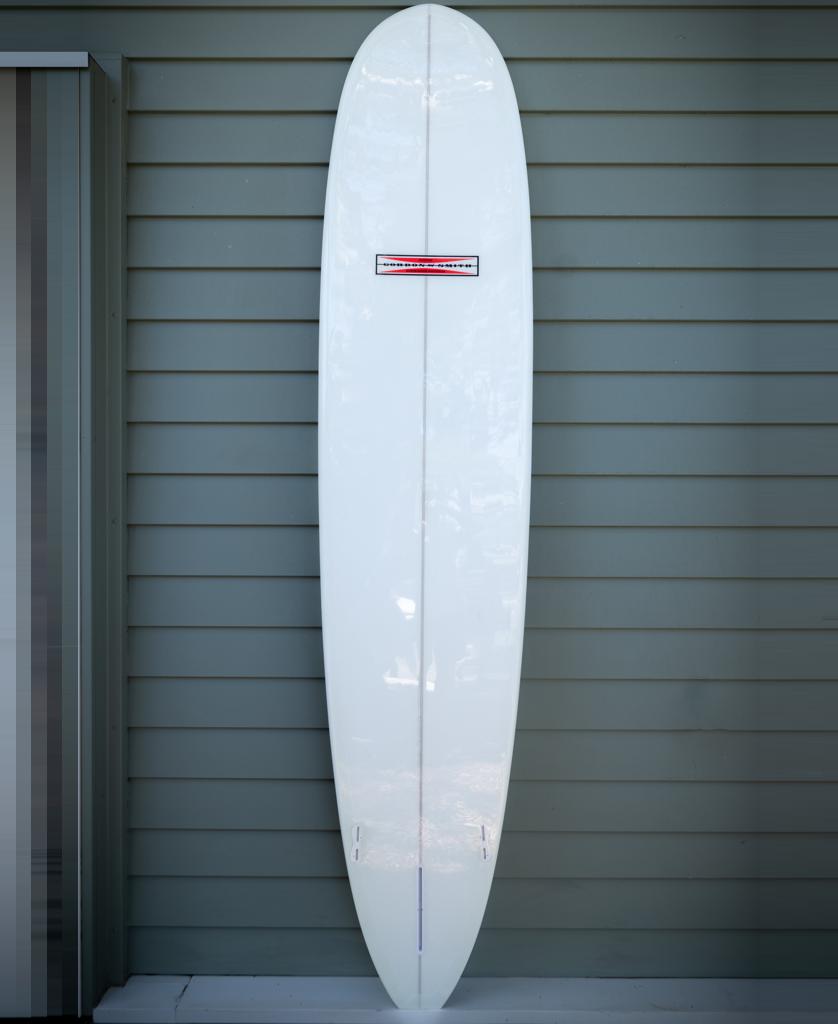 G&S 9'6 Nosemaster Polish Finish | White/Red-Golden Breed