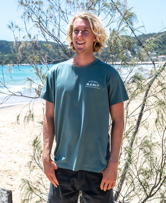 Manly Old School Tee | Fern