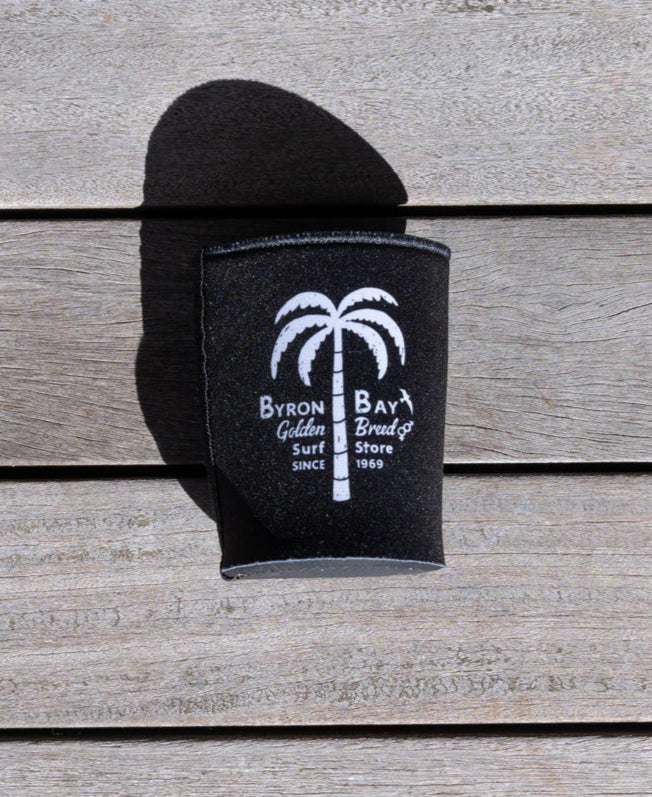 Golden Breed Byron Stubby Holder Palm Loco | Black - Can & Bottle Sleeves