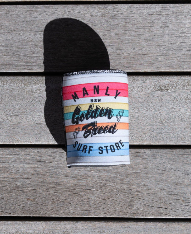 Golden Breed Manly Stubby | Stripe - Can & Bottle Sleeves