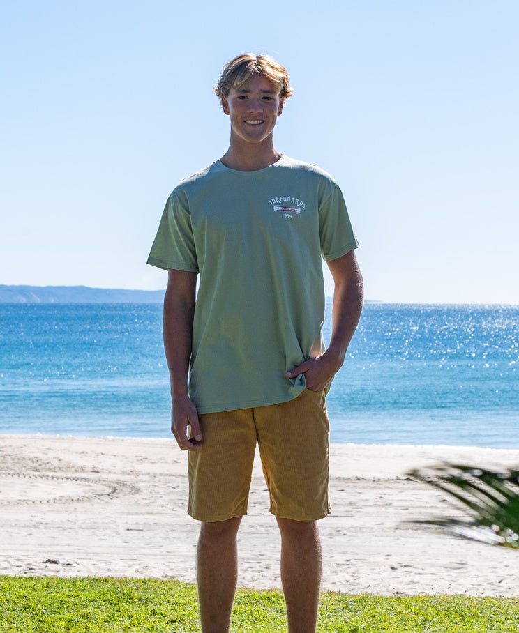 Gordon & Smith G&S Surfboards Tee | Sage - T-Shirts