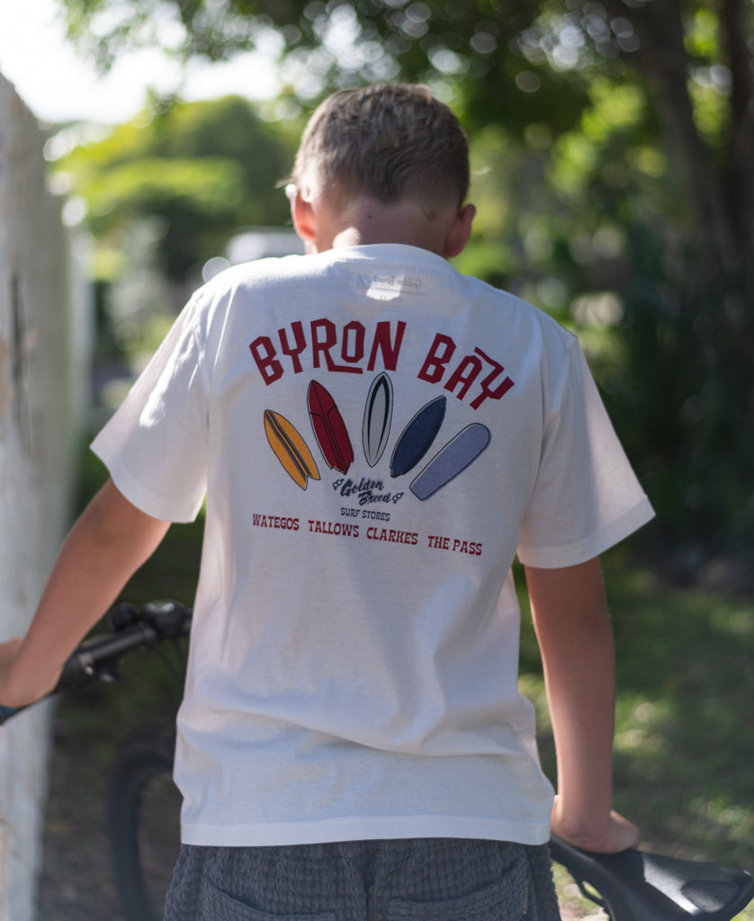 Byron Smurf Kids Tee | Off White