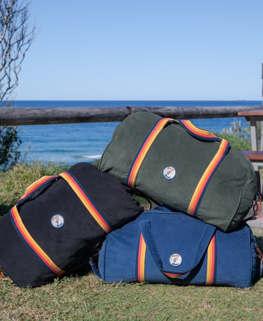 Long Island Cord Roll Bag | Wash Black