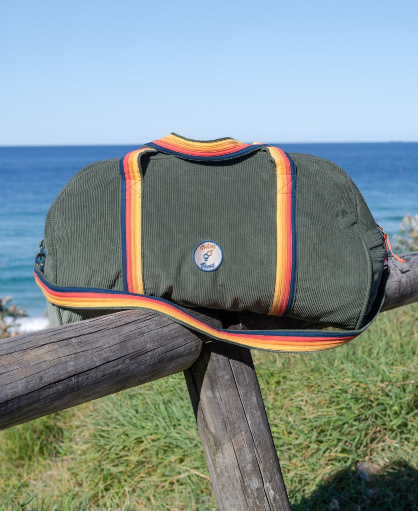 Long Island Cord Roll Bag | Khaki
