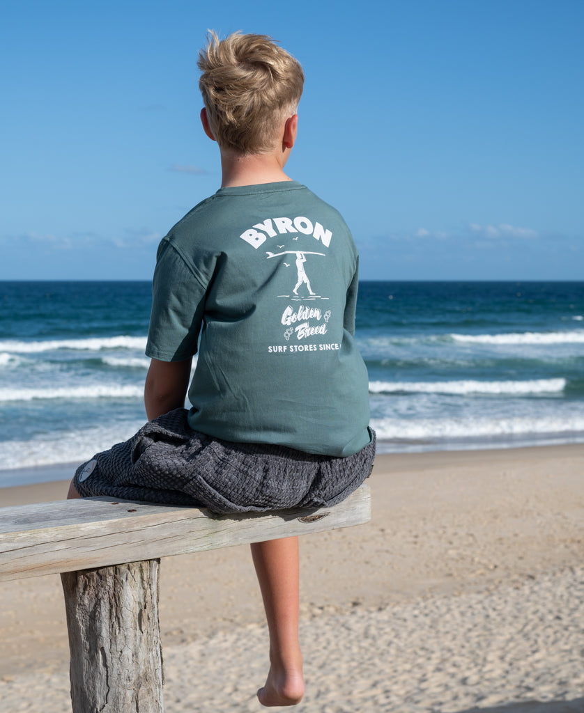 Byron Shanty Kids Tee | Fern