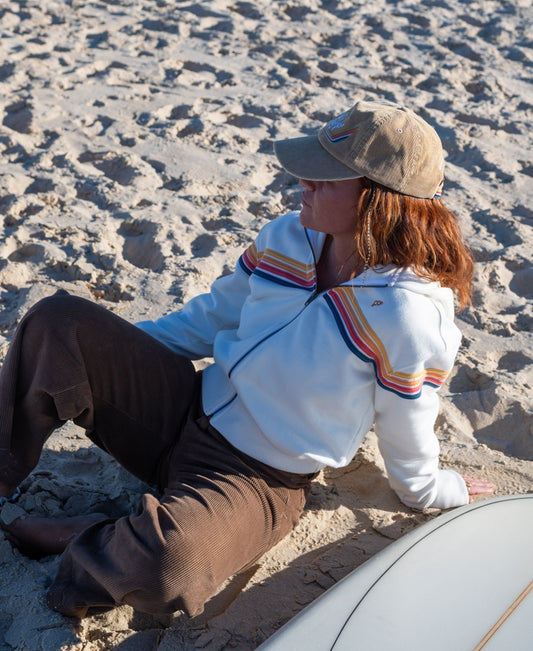 Long Island Zip Hoodie | Off White