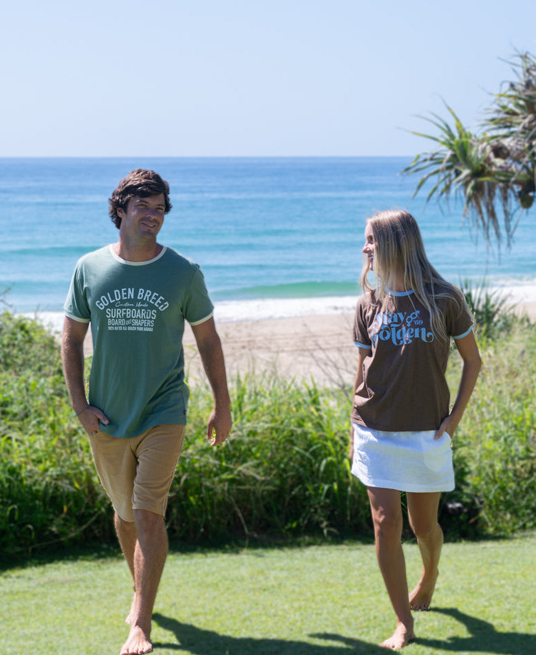 Stay Golden Ringer | Espresso / Finch