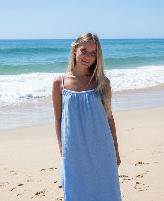 Camilla Maxi | Finch / White