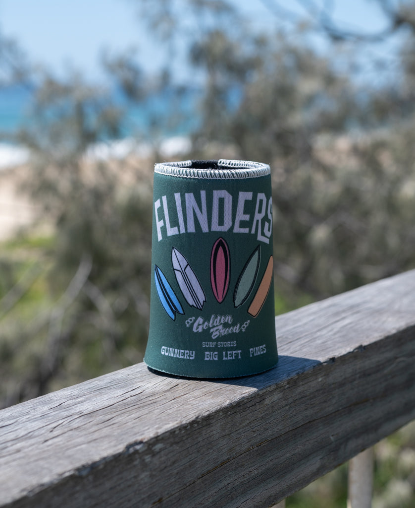 Golden Breed Flinders-Stubby Smurf | Surf Green - Can & Bottle Sleeves