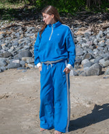 Golden Breed Connie PF Pant | Aqua/Off White - Trousers
