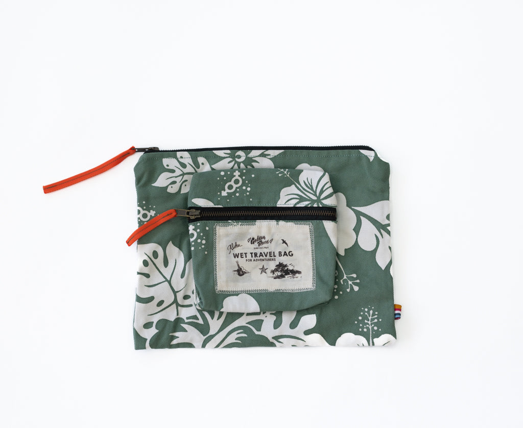 Marco Wet Travel Bag | Leaf Green Wilks
