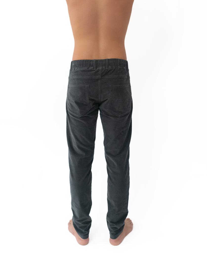 Catch Stretch Cord Pant | Wash Black-Golden Breed