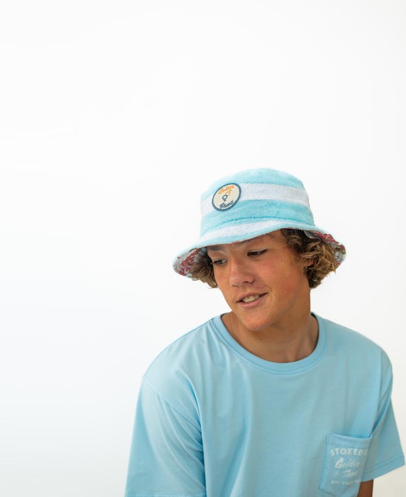 Nathan Terry Bucket Hat | Turquoise-Golden Breed