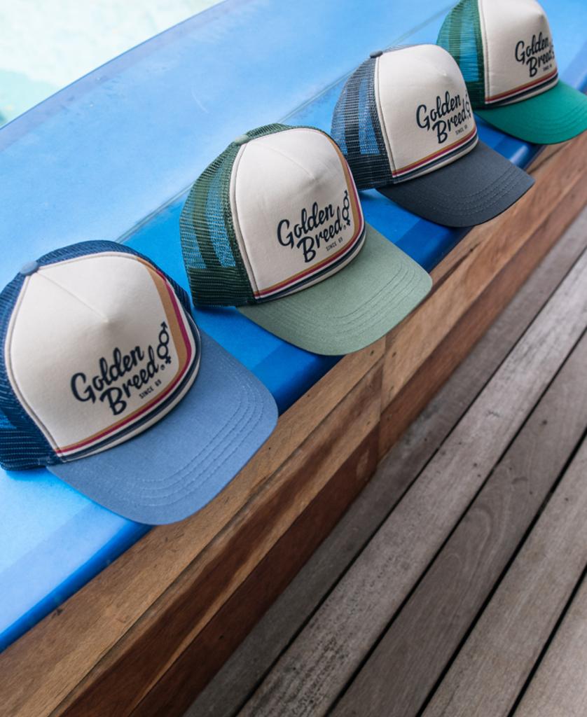 Retro Trucker Cap | Khaki-Golden Breed