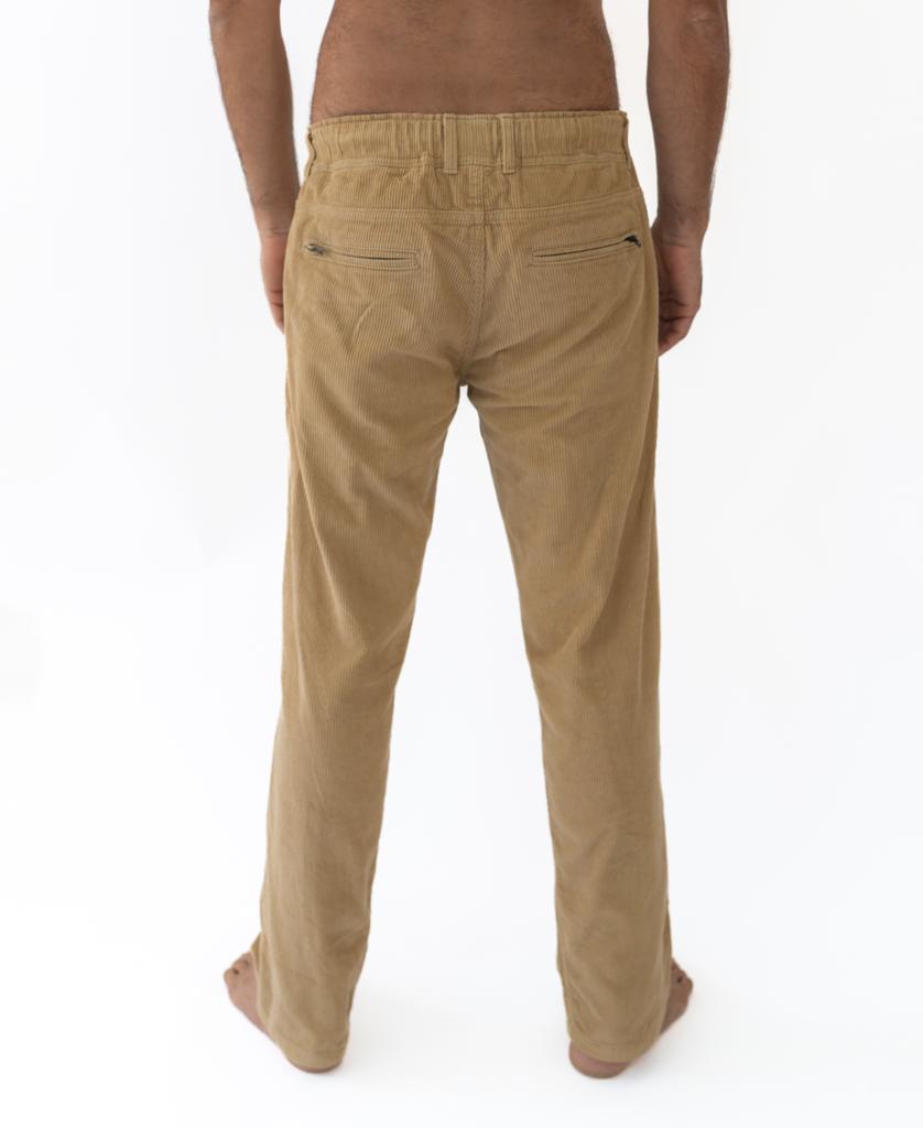 George Cord Pant | Dark Camel-Golden Breed
