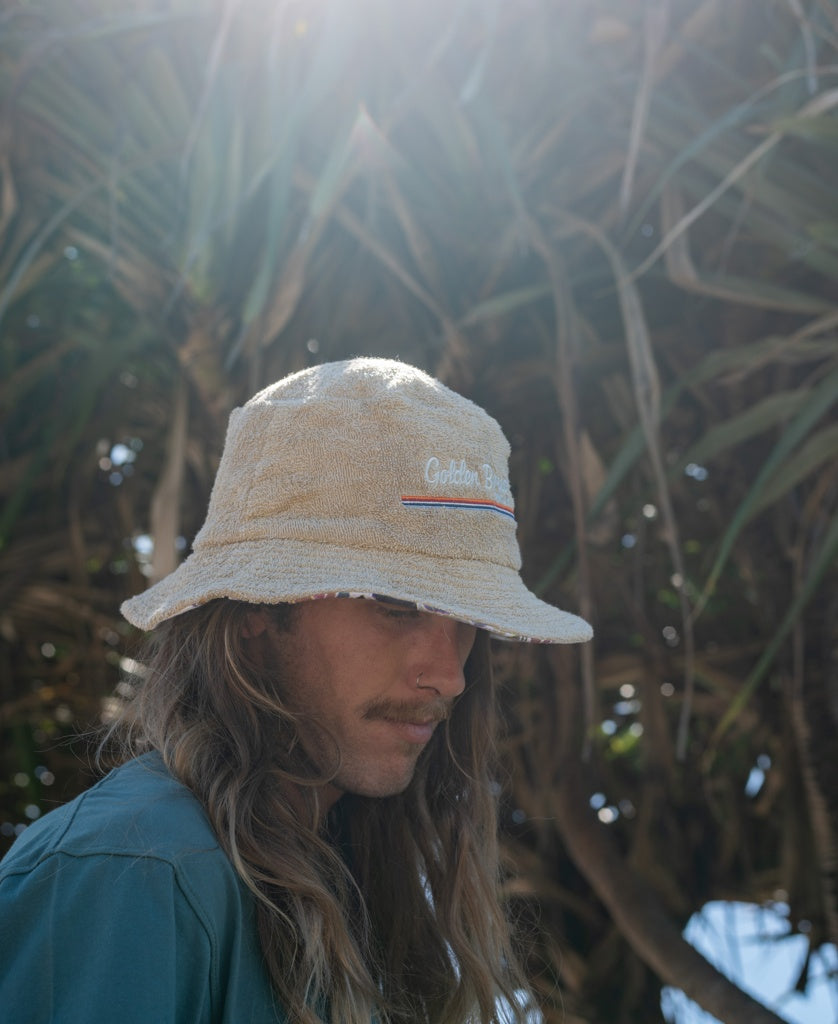 Norris Terry Bucket Hat | Pebble