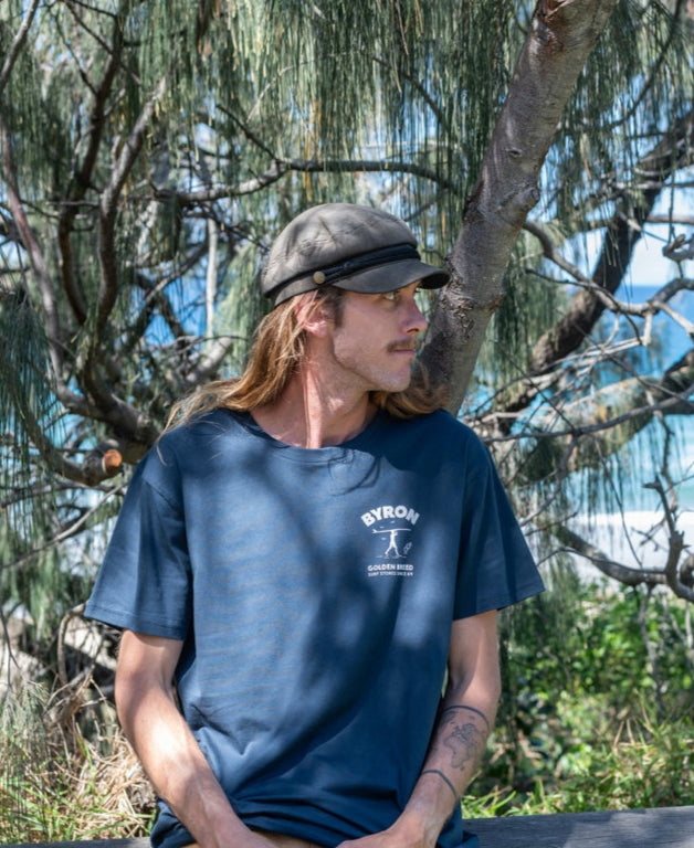 Byron Shanty Tee | Navy