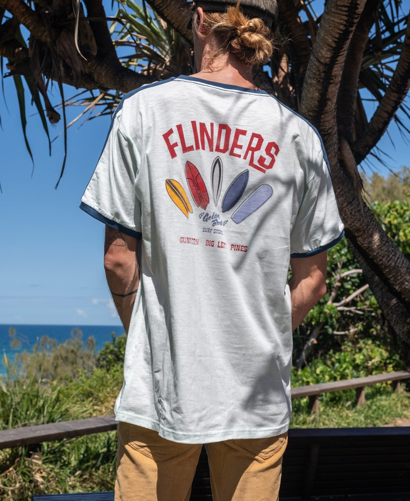 Flinders Smurf Tee | Ice