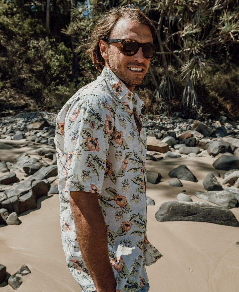 Howe Shirt | Off White-Golden Breed