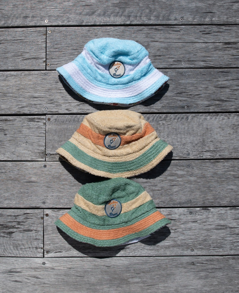 Nathan Terry Bucket Hat | Turquoise-Golden Breed