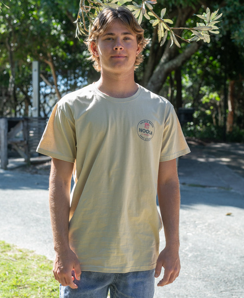 Golden Breed Noosa Kombi Tee | Pebble - T-Shirts