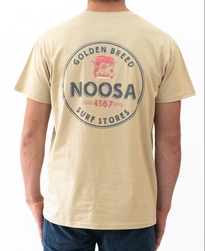Golden Breed Noosa Kombi Tee | Pebble - T-Shirts
