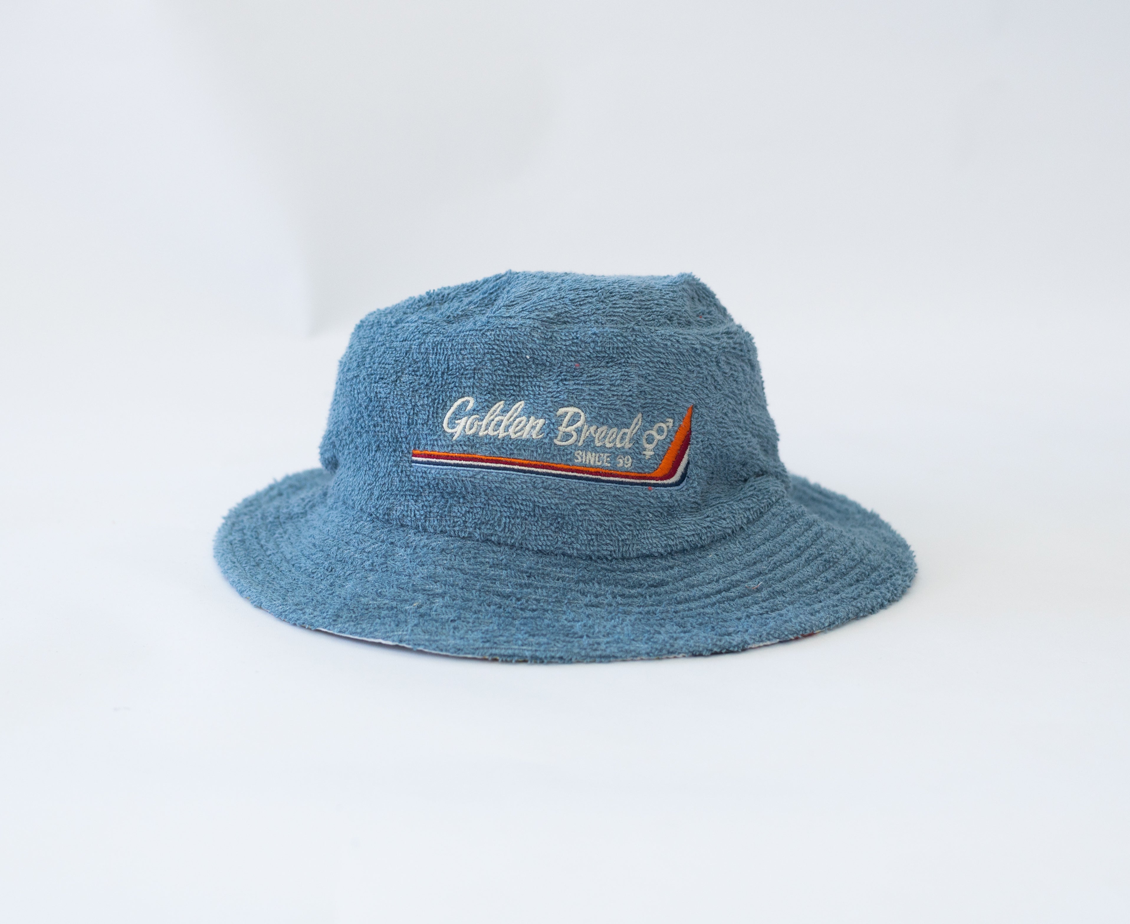 Golden Breed Norris Terry Bucket Hat | Ocean - Bucket Hats