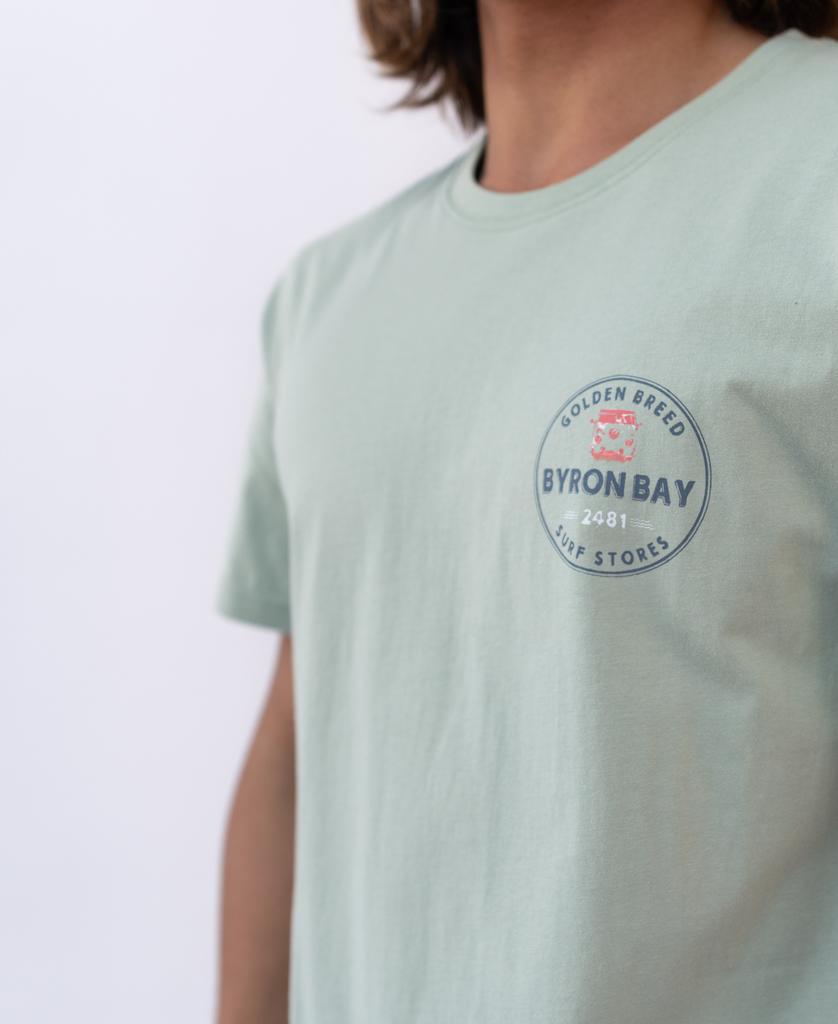 Byron Kombi Tee | Sage - Golden Breed