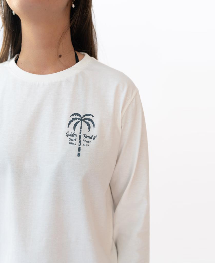 Palm Laco L/S | Off White - Golden Breed