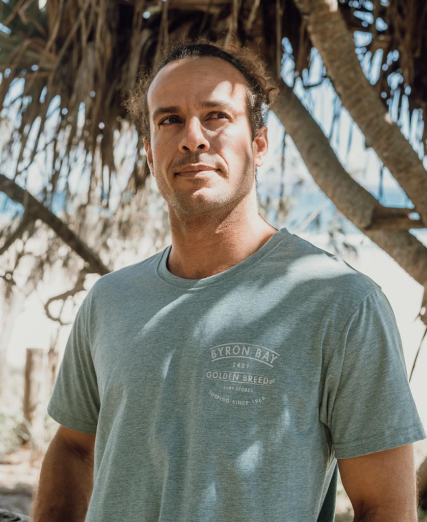 Byron Boards Tee | Green Zumba-Golden Breed