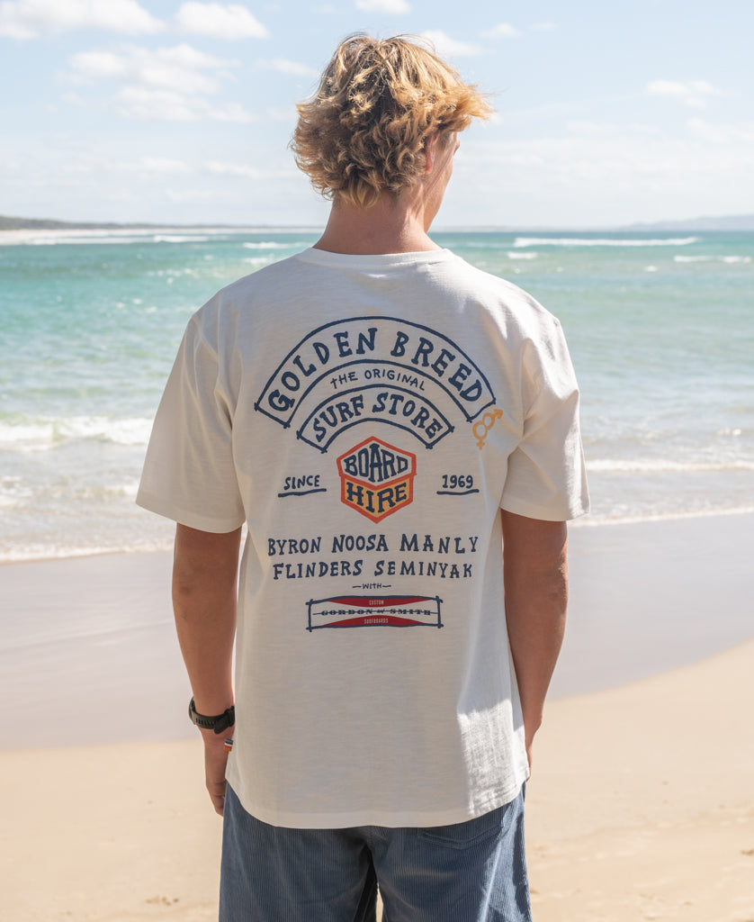 Golden Breed Herring Gen2 Tee | Off White - T-Shirts