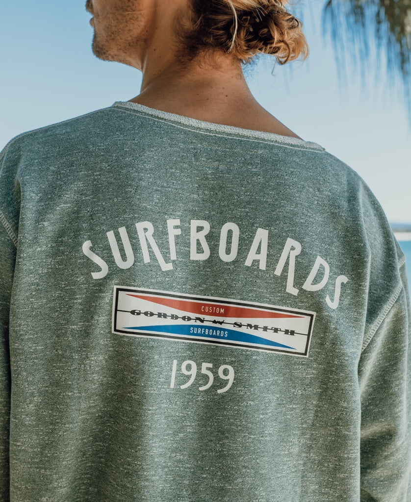 Gordon & Smith G&S Surfboards Rag Top | Surf Green Marle - Uncategorized