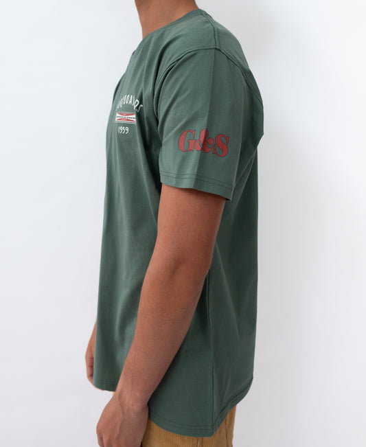 G&S Surfboards Tee | Fern