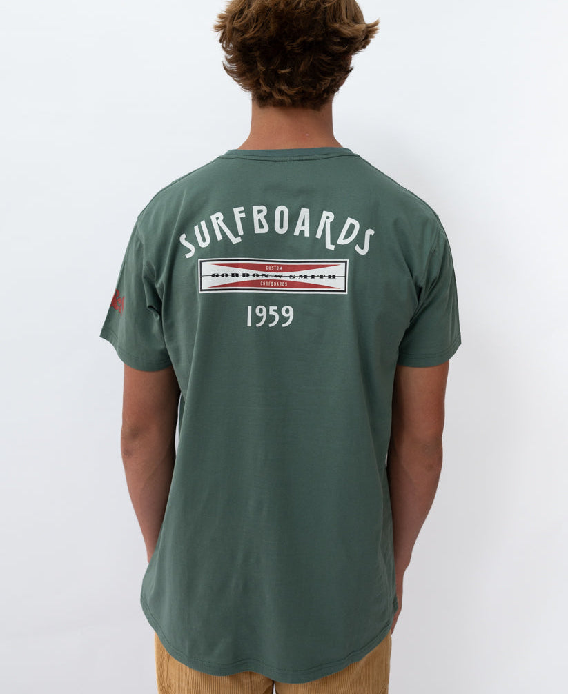 G&S Surfboards Tee | Fern