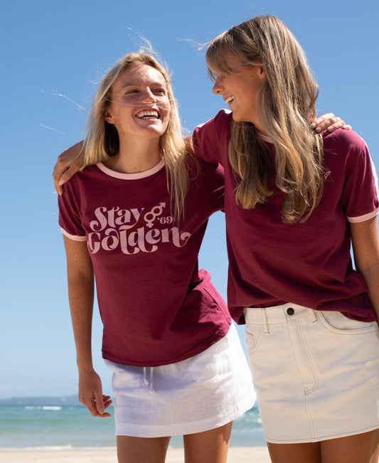 Stay Golden Ringer | Plum