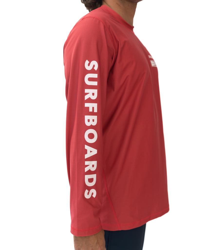 G&S L/S Larry Rash Shirt | Wash Red